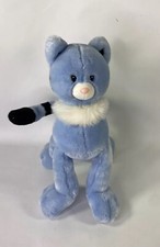 Animal Alley Blue Cat Plush Toys R Us 2000 Clean Collectible 13" Realistic Toy
