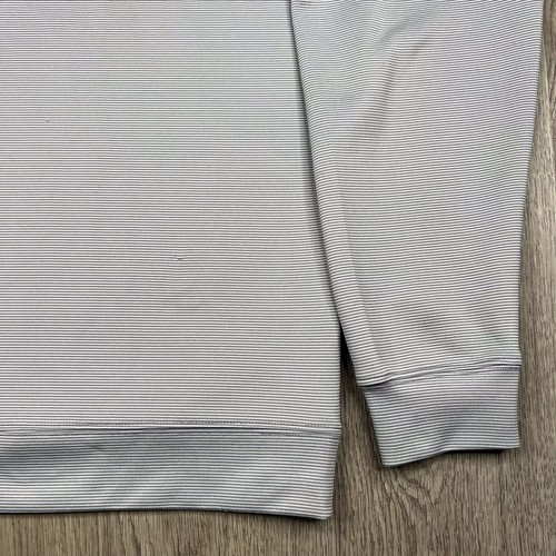 Pullover Houlderness & Bourne 1/4 Cremallera Para Hombre Talla XL Extra Grande Gris Claro  - Imagen 3 de 10