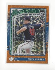 2024 Donruss Optic Orange Velocity #190 Owen Murphy Prospect Braves