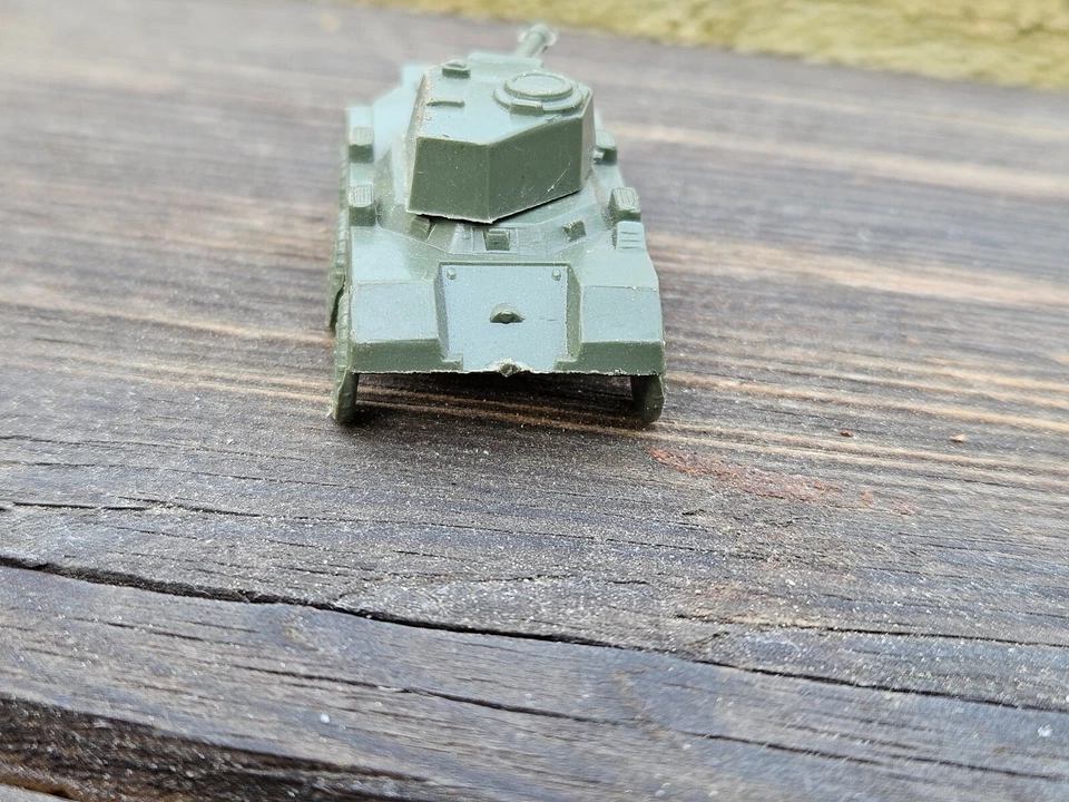 De colección MPC Mini Vehículo Militar Segunda Guerra Mundial Juguete Plástico Gran Bretaña Tanque Blindado Foto 4 de 4