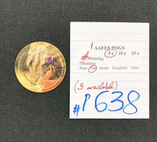 AAFES POGS, 9th Series/Printing, 1 POG, 5¢ , #P638, FAIR