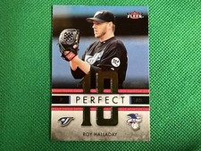 2007 Fleer Perfect 10 #RH Roy Halladay Toronto Blue Jays