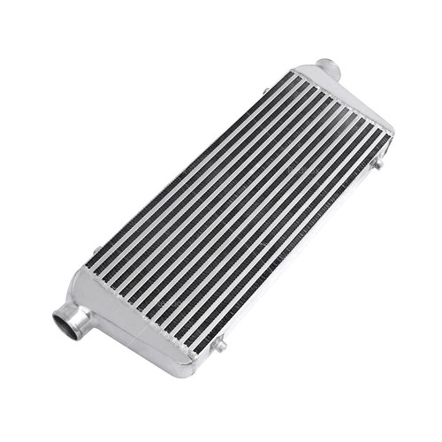 Universal Intercooler 2.5" Full Aluminum Front Mount FMIC Plate & Bar 450x230x65 - Picture 4 of 7