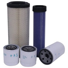 Kit de filtro de mantenimiento compatible con Kubota serie M7060 M6060 con motor V3307-CR-TE4