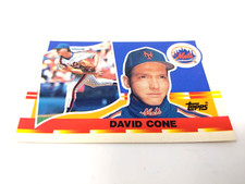 Topps David Cone 1990 Baseball Card 11 New York Mets Pitcher Collectable