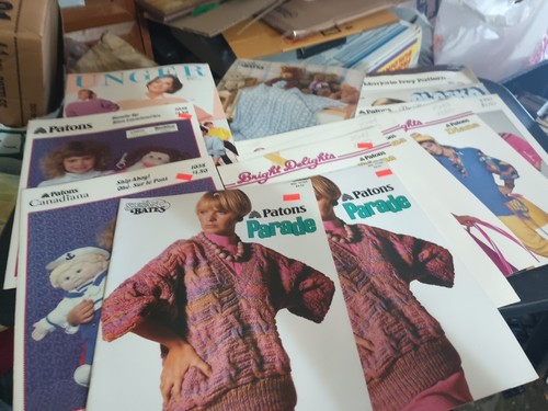 Lot of 40X Vintage Assortment of Crochet and Knitting Leaflets & Pattern Lot 42 - Picture 8 of 8