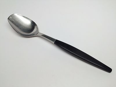 Gense Folke Arström 18/8 Stainless ''FOCUS DELUXE'' Solid Serving Spoon 8-7/8''