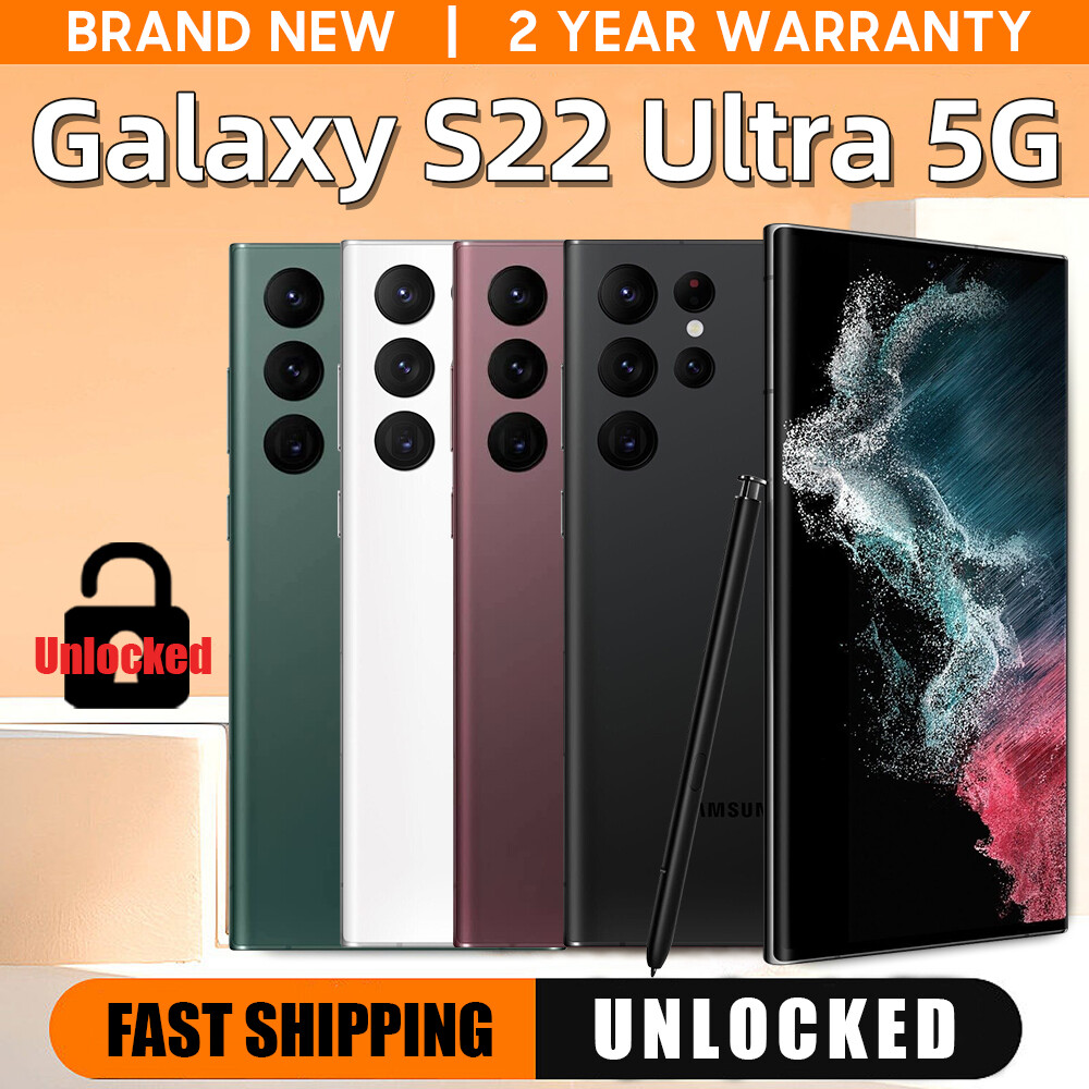 NEW SAMSUNG GALAXY S22 ULTRA UNLOCKED ALL CARRIER S908U1 ALL