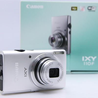 659 Canon IXY デジカメ 110F シルバー