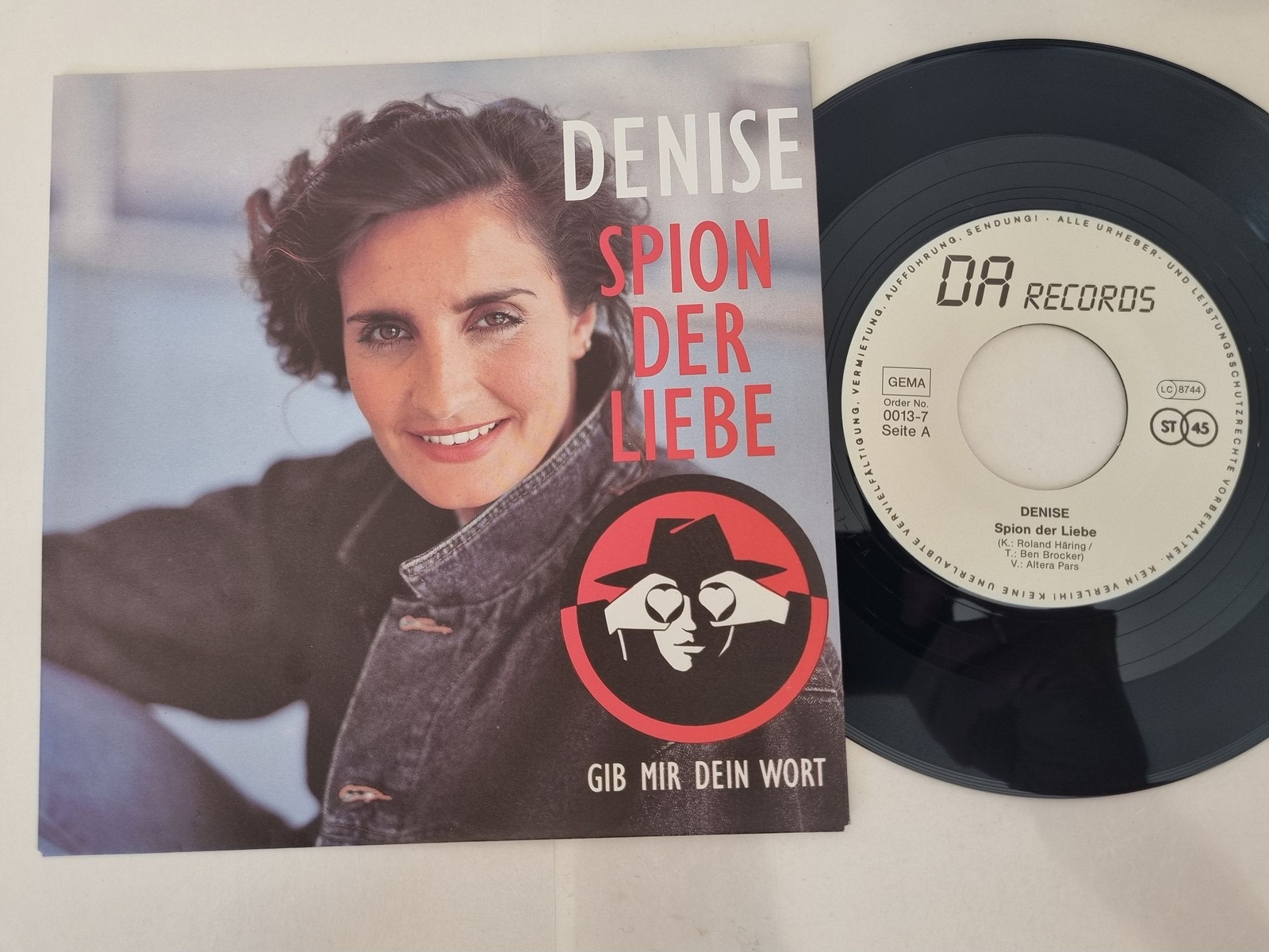 Denise - Spion der Liebe 7'' Vinyl Germany