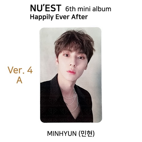 NU'EST 6th Mini Album Happily Ever After Official Photocard MINHYUN KPOP K-POP - Picture 22 of 26