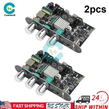 2PCS 100W Bluetooth 5.3 TPA3116D2 Mono Audio Power Amplifier Board TWS Mode APP