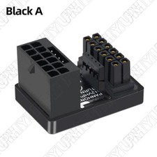 PCIe5.0 Graphics card ATX3.0 Power Supply 600W Male to Female Turn Head Adapter