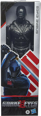 NEW Hasbro E8488 G.I. Joe Snake Eyes Movie 12-Inch SNAKE EYES Action Figure