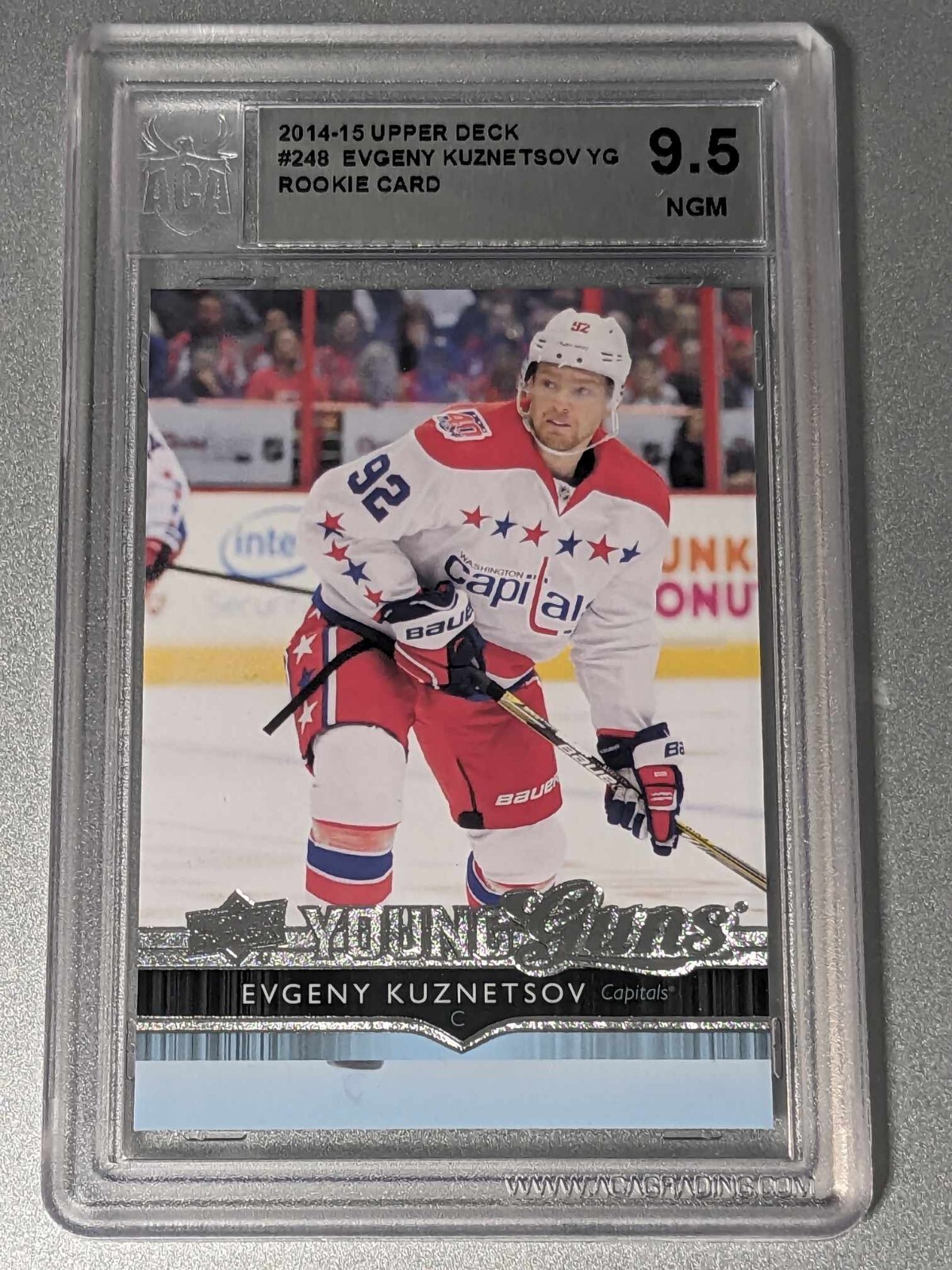 2014-15 Upper Deck #248 Evgeny Kuznetsov YG RC ACA 9.5 young guns