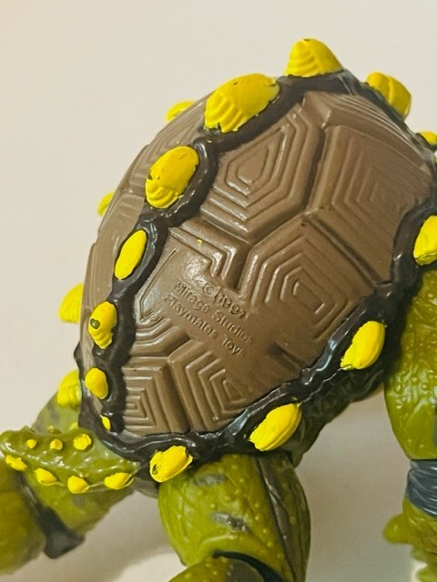 貴重　TMNT タートルズ　Tokka フィギュア　vintage アメトイ VTG 1991 TMNT Teenage Mutant Ninja Turtles Tokka Playmates