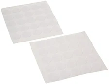 BlueDot Trading Hook & Loop Fastener Sticky Dot Adhesive Backed Coins Perfect...