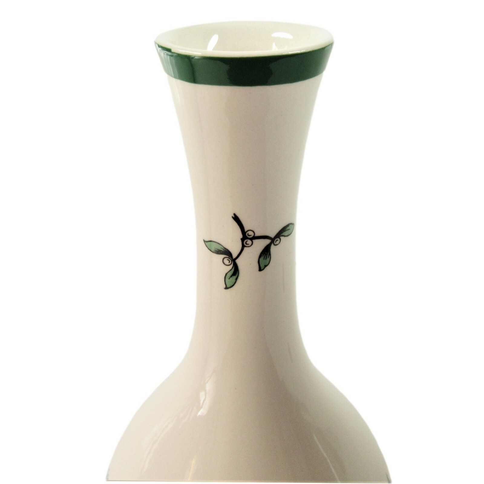 Spode Earthenware Christmas Tree Bud Vase 7.5 Inch S 3324 R Dated 1992