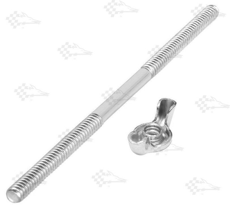 5" Air Cleaner Stud With Wing Nut 1/4"20 Edelbrock Holley eBay