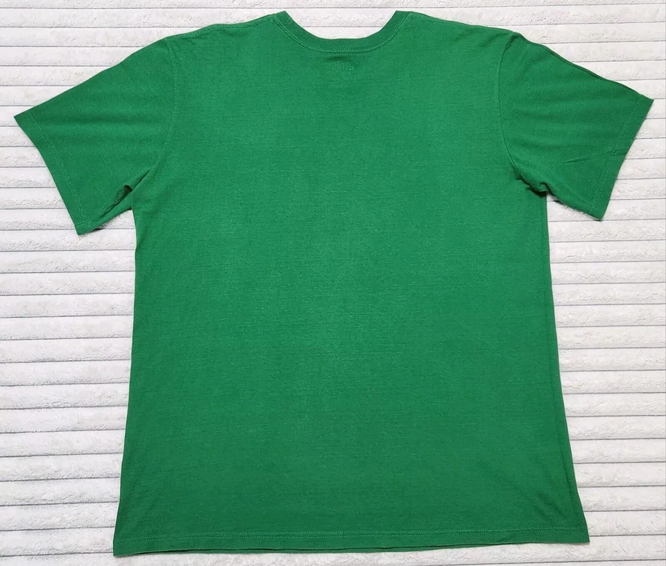 Camiseta marca Etnies Skate Cyber Y2K logotipo verde blanco etiquetada para hombre XL monopatín Foto 4 de 4