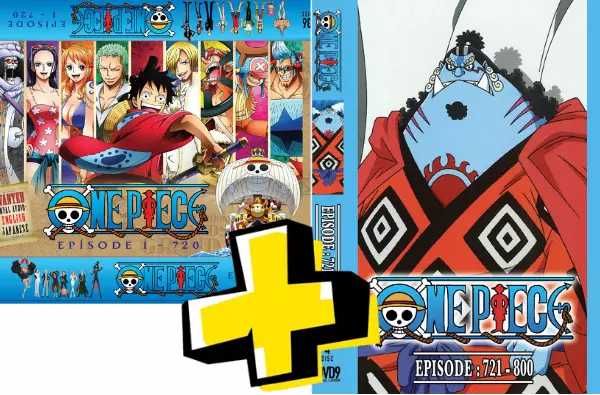 Anime DVD One Piece Episode 1-720 Complete ENGLISH DUBBED Box Set - BRAND  NEW