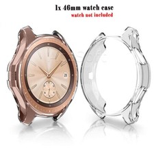 Shatterproof Soft Crystal Silicone Cover Case for Samsung Gear S3 Frontier R765A