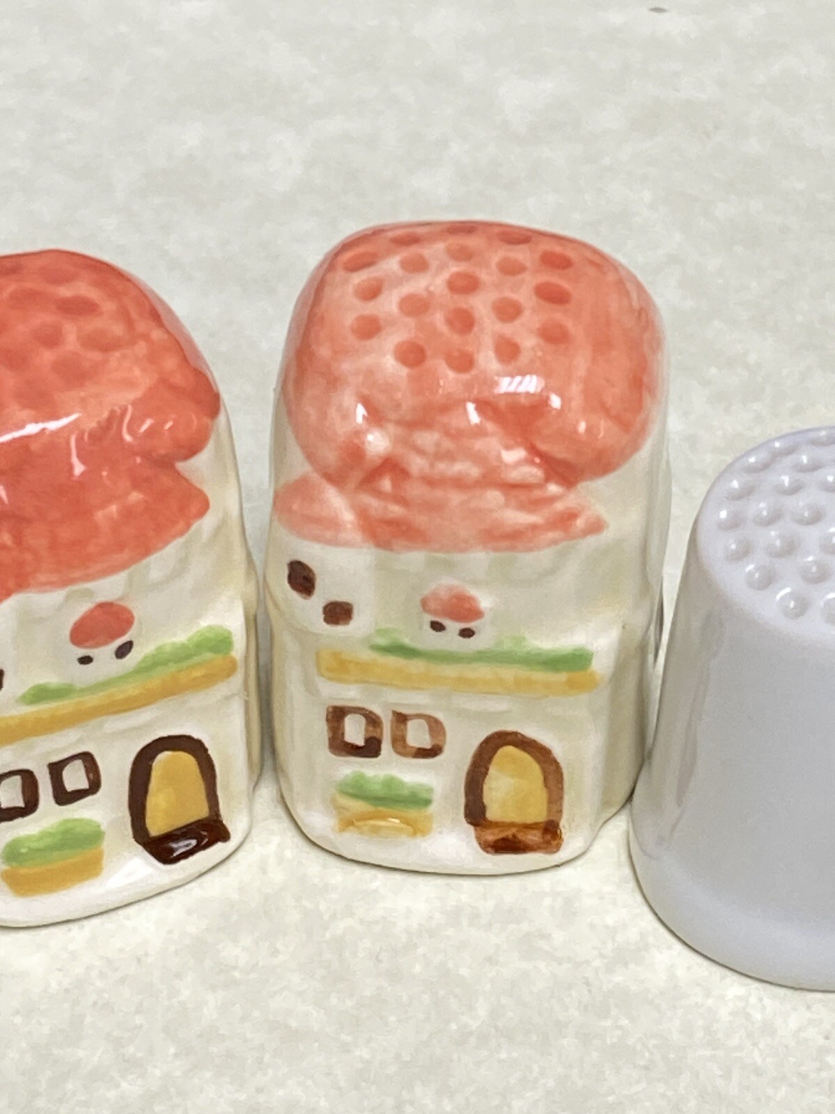 LOT OF 7 Porcelain Collectors Thimbles eBay