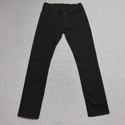 Levis 513 Jeans Herren 30X32 Schwarz Slim Straight Mid Rise Modern Denim
