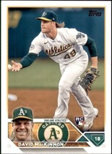 2023 Topps Series 1 #276 David MacKinnon RC Base Lot of (10) Athletics