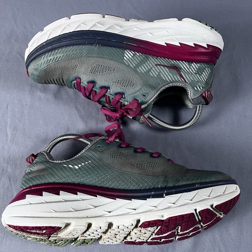 Hoka One One Bondi 5 Women's Size 7.5 Running Shoes Gym Sneakers 1014759 AVIG - Picture 2 of 8