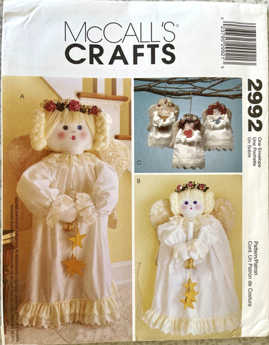 McCall's Angels Pattern 2992/609 UNCUT - 第 1/2 張圖片