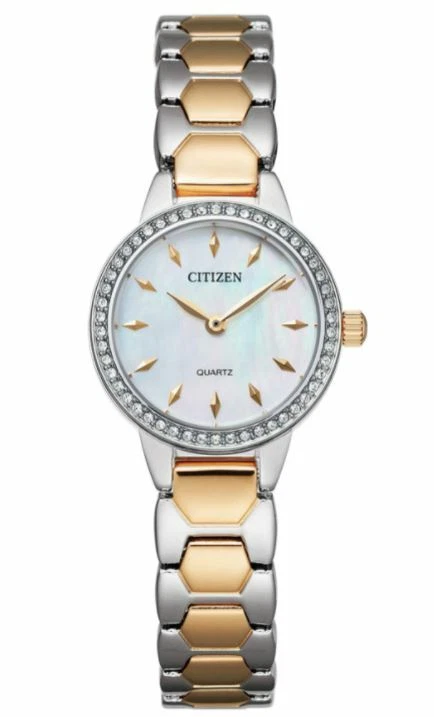 Citizen watch with swarovski crystals top