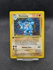 1st Edition Machamp 8/102 Holo Base Set Pokemon Card WOTC LP/Played
