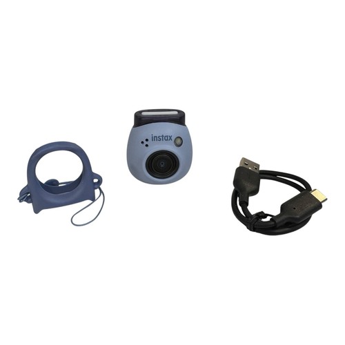 FUJIFILM INSTAX PAL Fuji Digital Camera Blue With Accessories