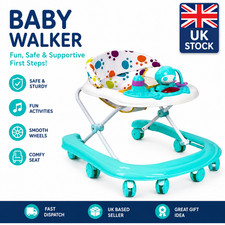 Adjustable baby walker cradle first step push activity music ride on car melody
