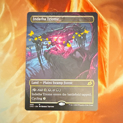 Wizards of the Coast Indatha Triome MTG IKO #309 (Showcase)