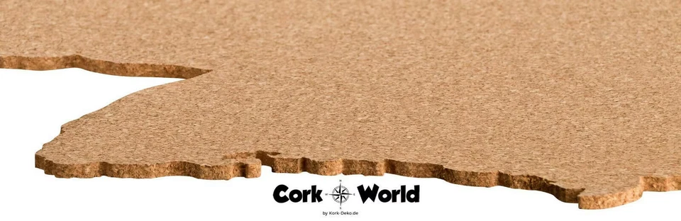 Gran Canaria als XXL-Kork-Pinnwand - selbstklebend - CORKWORLD | Maße: 80x50 cm - Bild 2 von 2