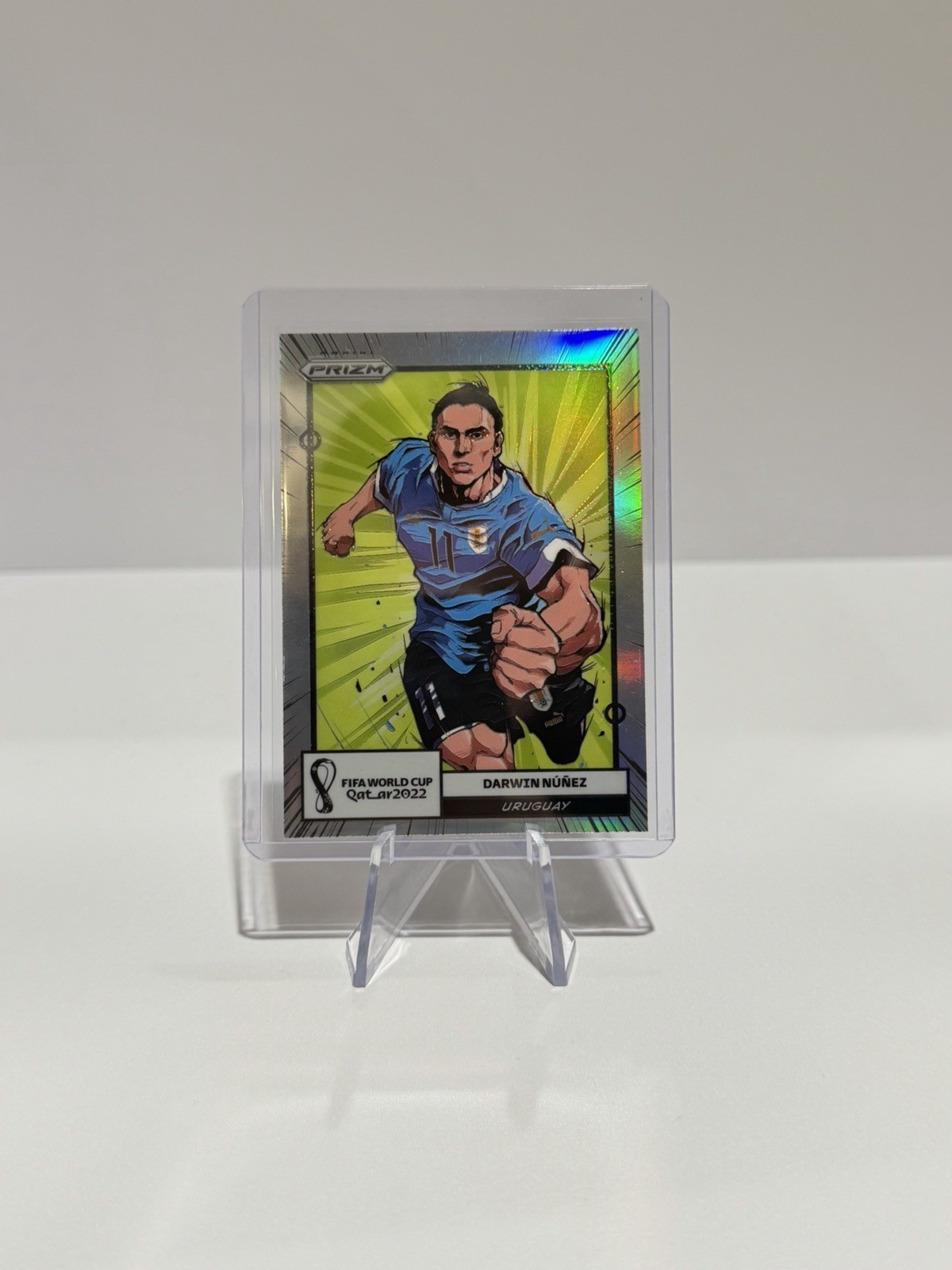 2022-23 Panini Prizm World Cup Darwin Nunez Manga #24 Uruguay