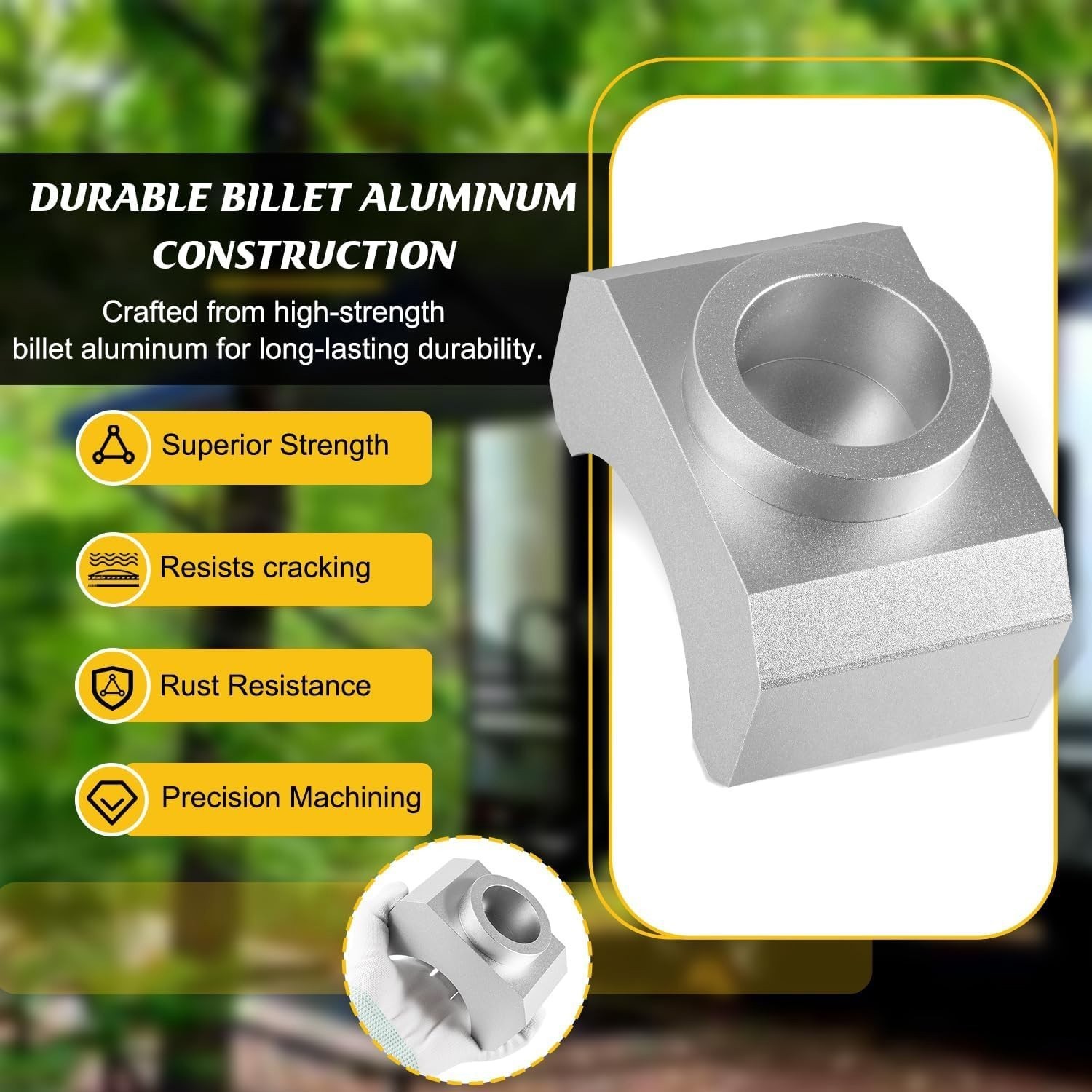 Jack Axle Adapter Lifting Saddle for 3" & 4" Axles Bottle Jack & Floor Jack