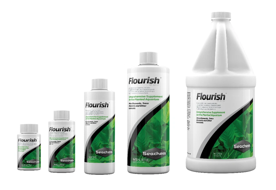 Seachem Flourish Aquarium Aquascaping Aquascape Plants Fertiliser Growth