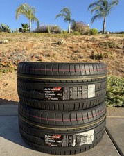 Two Brand New 27540r20 106y Yokohama Advan Sport V105 Tires Like Michelin 4s