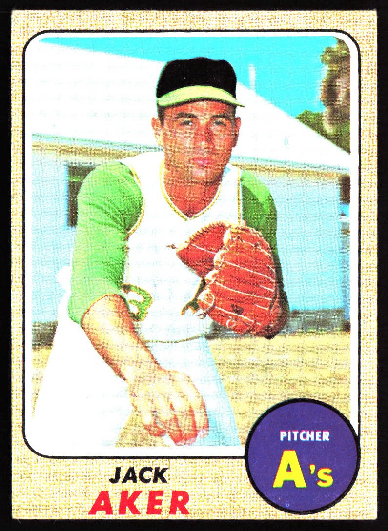 1968 Topps #224 Jack Aker
