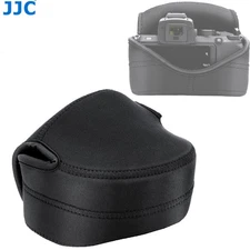 JJC Black Neoprene Pouch Case Bag Sony ZV-E10 II +E PZ 16-50mm/ 16mm 20mm f2.8