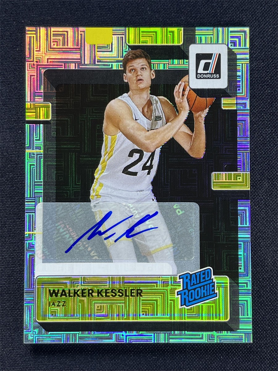 2022-23 Panini Donruss Walker Kessler #222 Mojo Rated Rookie RC Auto Autographs
