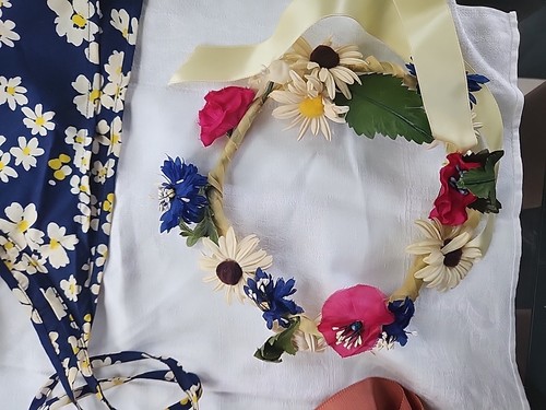 Beautiful 1960's Little Girls Hat Plus Bonus Accessories - Picture 3 of 5