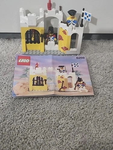 Vintage LEGO Set 6259 BROADSIDE'S BRIG 100% Complete With Instructions