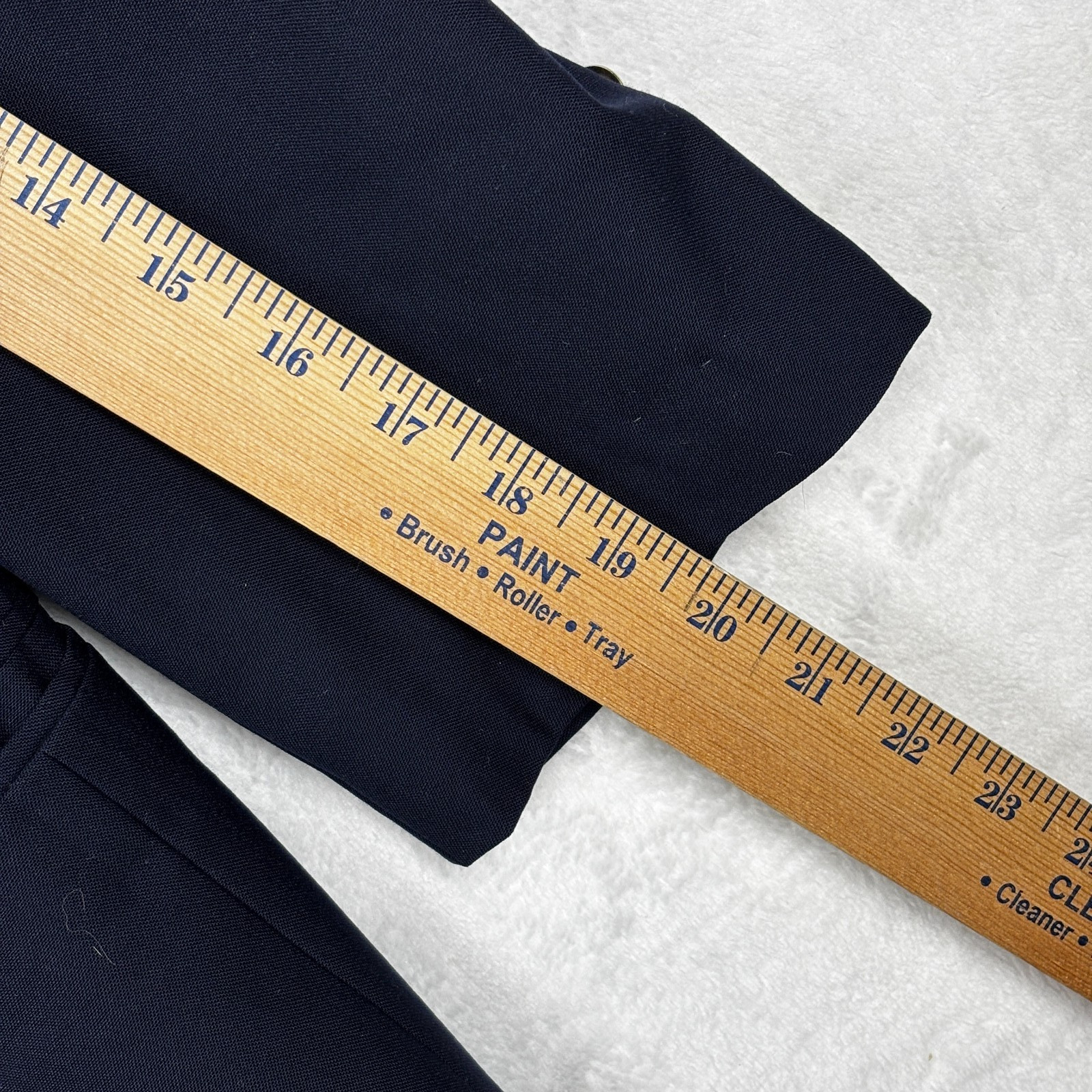 Burberrys Blazer Mens 42R Navy Blue Silver Gold Buttons 100% Wool Jacket Coat thumbnail 20