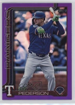 2025 Topps Update Purple Rainbow Foil /250 Joc Pederson #US125 1qs8