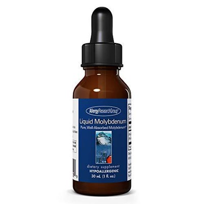 Allergy Research Group Liquid Molybdenum Supplement - Sulfur Metabolism Support,