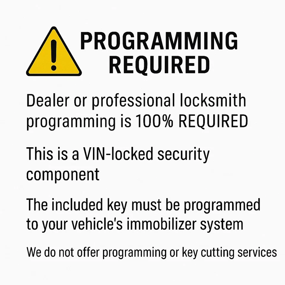 2005-2007 Jeep Grand Cherokee Commander Ignition Lock Switch Immobilizer OEM - Image 2 of 4